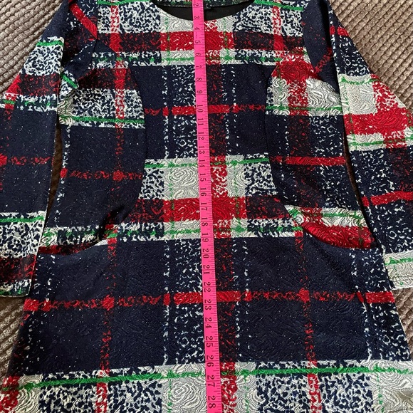 Women’s Holiday Multicolored Tunic, Unbranded. Large - Picture 7 of 8